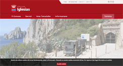 Desktop Screenshot of comune.iglesias.ca.it